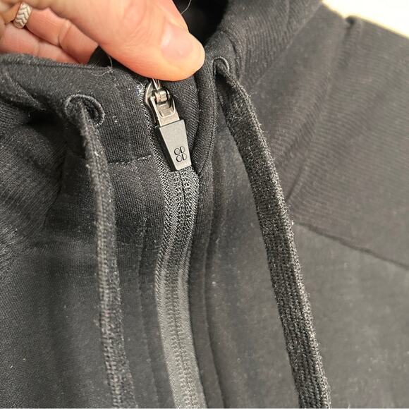 SWEATY BETTY Cross Train Hoodie Jacket, Black, XS Full Zip - Picture 11 of 16